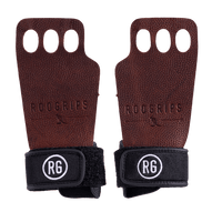 RooGrips Three Finger Pebble Crossfit Grips Main View